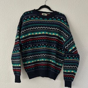 Vintage REI sweater (100% wool)
